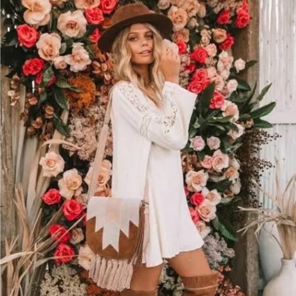 Spell and the Gypsy Doe Eyed Mini Dress Sz M